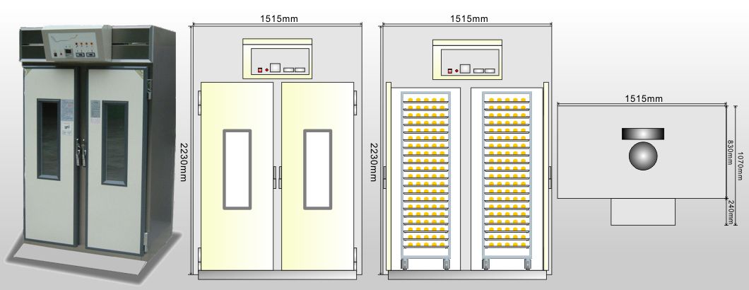 Chambre de fermentation retardée pour double chariot