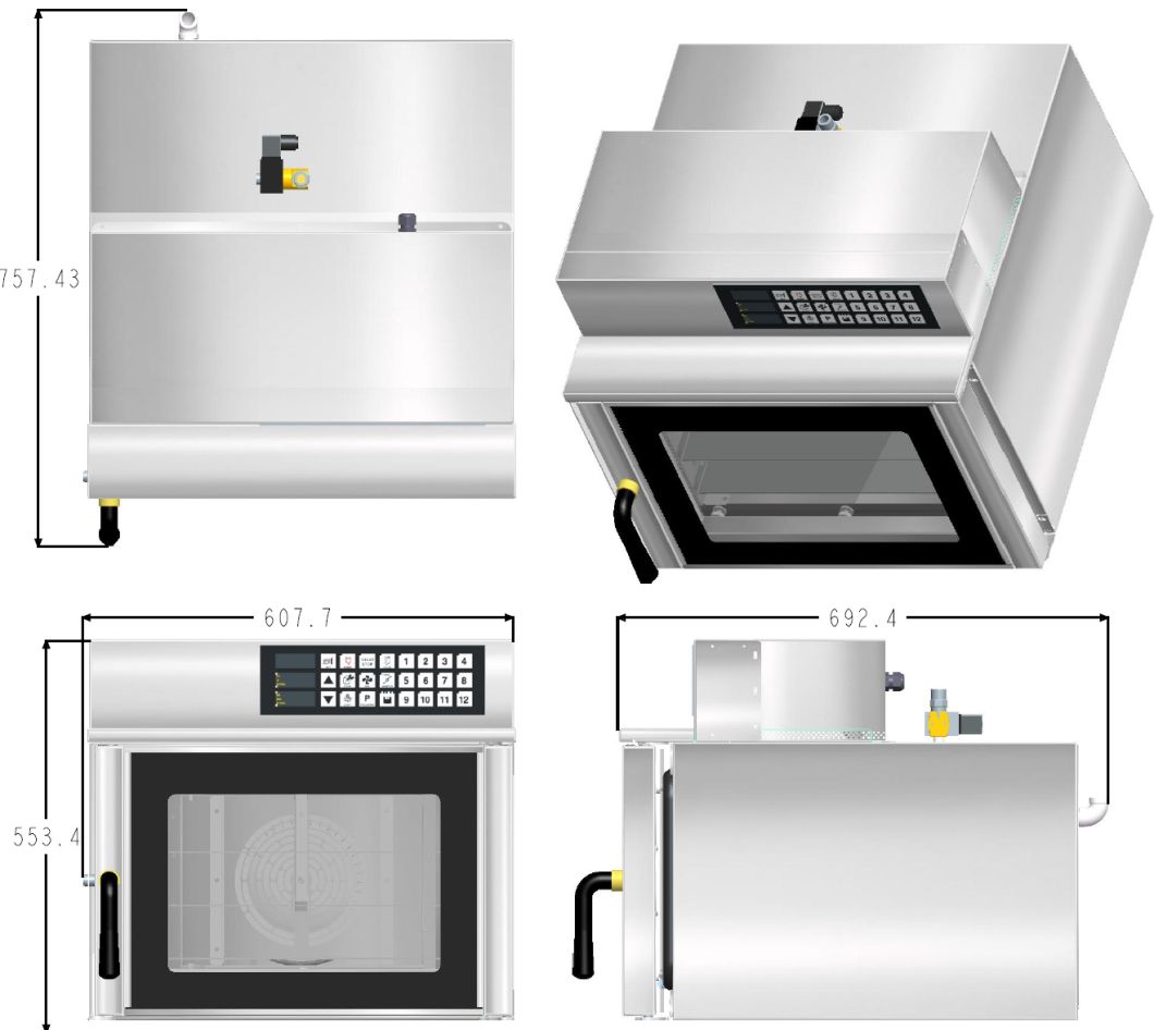 Three-Tray Convection Oven